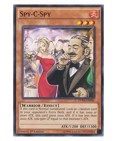 Spy-C-Spy (DUEA-EN046) - Duelist Alliance - 1st Edition - Common $9.52 Toy Electronic Spy Gear