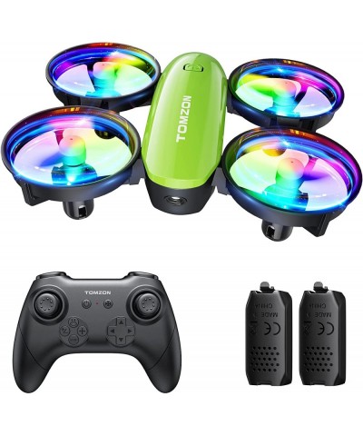 A23 Drone for Kids with LEDs Mini Drone with High Speed Rotation Throw to Go and 3D Flip Toy Drone with Circle Fly Altitude H...