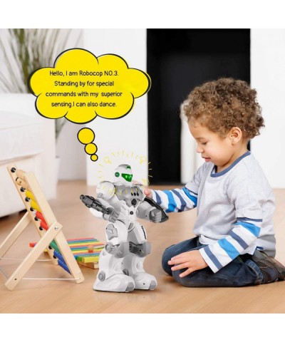 Toys for 6-9 Year Old Boys RC Robot Gifts for Kids Intelligent Programmable Robot with 2.4GHz Sensing Gesture Control - Upgra...