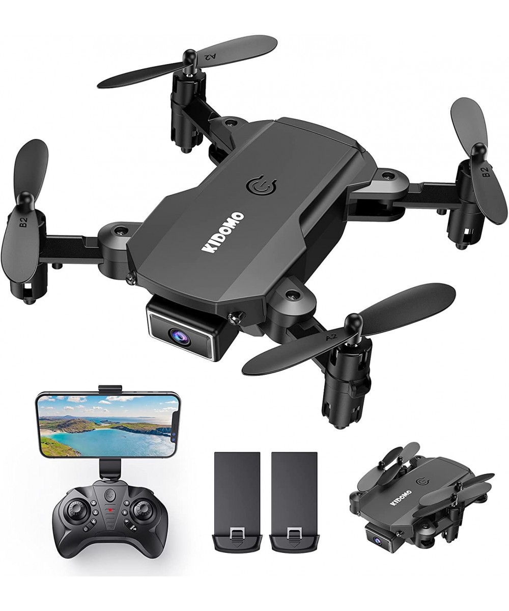 F02 Mini Drone with Camera - 1080P FPV Foldable Drone Gifts for Beginner Kids Support Voice/Gesture Control 3D Flips Headless...