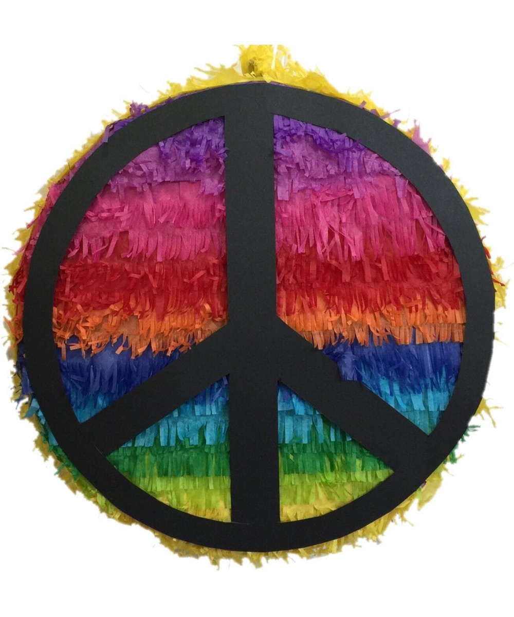 Rainbow Peace Sign Pinata $59.50 Piñatas