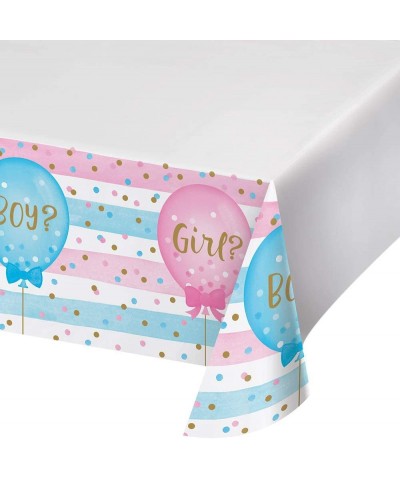 2ct Gender Reveal Baby Shower Party Table Covers Cloths- 54'' x 102" Unknown Gender Celebration $25.76 Kids' Party Tablecovers