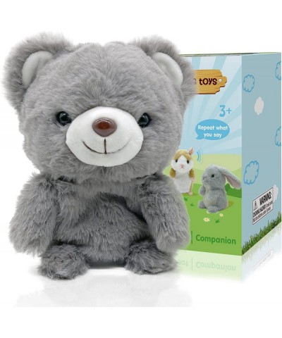 Talking Teddy Bear Stuffed Animal Repeats What You Say Talk Back Toy Mimics Baby Sounds $38.55 Plush Interactive Toy Figures