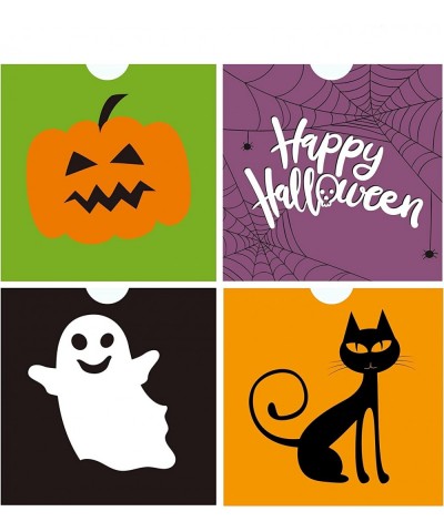 72 Pack Halloween Bags Bulk for Halloween Goodie Bags Halloween Candy Bags Halloween Treat Bags Halloween Trick or Treat Bags...