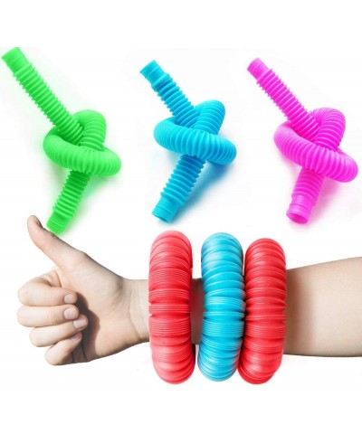 Pop Multi-Color Tubes Sensory Toys for Toddler Kids Learning Toys - 4 Pack $15.32 Fidget Toys