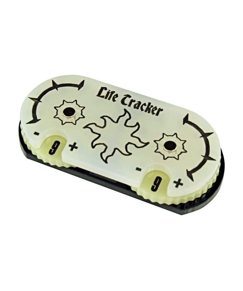 White Card Life Counter Wheel/Tracker Dial Compatible with MTG Card Game Translucent White $21.19 Game Accessories