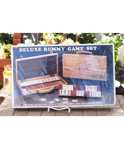 Deluxe Rummy with Wooden Racks in Attache Case $85.07 Card Games