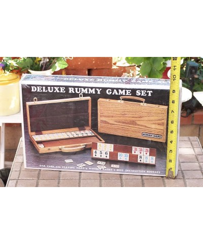 Deluxe Rummy with Wooden Racks in Attache Case $85.07 Card Games