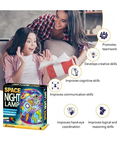 DIY Space Night Lamp Kids Arts and Crafts Kit – Creative Space Toys for Boys and Girls STEM Crafts for Kids Projects - Gift f...