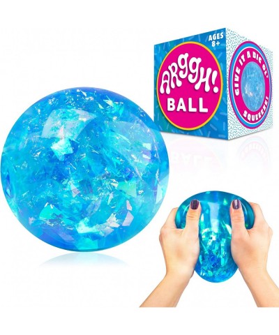 Arggh Glitter Stress Ball for Adults and Kids - Medium Squishy Stress Ball Fidget Toy Anti Stress Sensory Ball Squeeze Toy St...