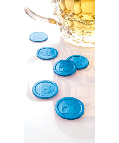 WM005 Tokens Beer Blue ? 0.98 inch 100 pcs. $29.69 Game Accessories