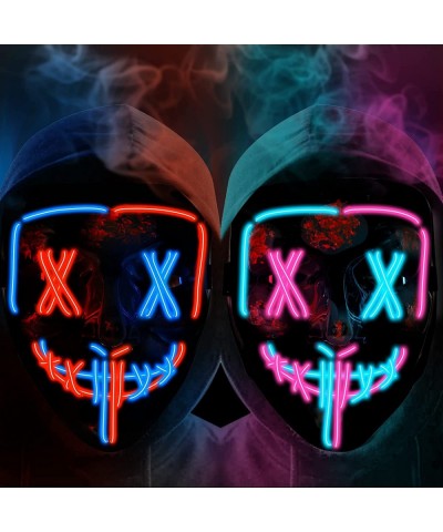 2PACK Halloween Led Mask Light Up Scary Mask Purge Mask with 3 Lighting Modes for Halloween Cosplay Costume. $31.75 Kids' Dre...