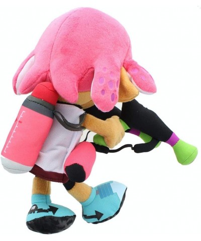 1660 Splatoon 2 Series Inkling Girl Neon Pink 9.5" Plush $44.16 Stuffed Animals & Teddy Bears