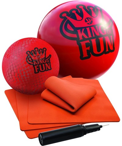 King of Fun Jumbo Oversized Kickball Set Red $50.54 Toy Sports Products