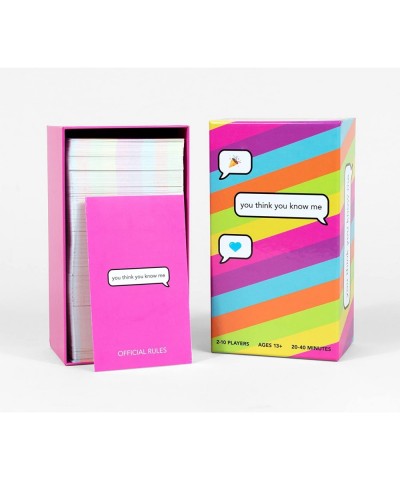 You Think You Know Me: A Conversational Card Game $49.65 Card Games