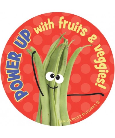 200 Fruit and Veggie Stickers | Kids MyPlate Fruit & Veggie Stickers | 2" Diameter 4 Designs 200 Stickers per roll $16.17 Kid...