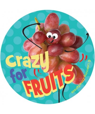 200 Fruit and Veggie Stickers | Kids MyPlate Fruit & Veggie Stickers | 2" Diameter 4 Designs 200 Stickers per roll $16.17 Kid...