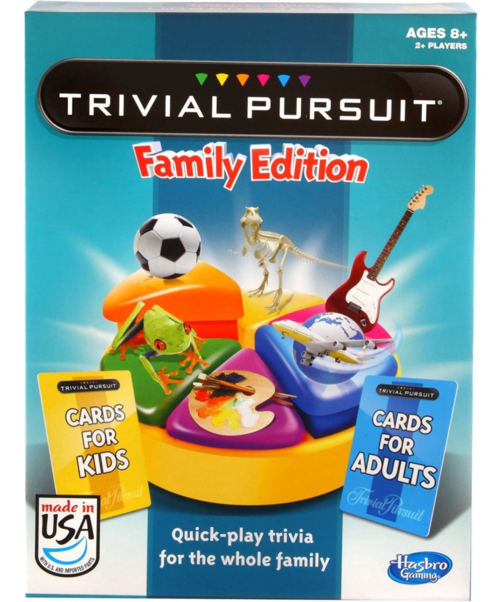 Hasbro Games Trivial Pursuit Family Edition (Amazon Exclusive) $29.06 Board Games