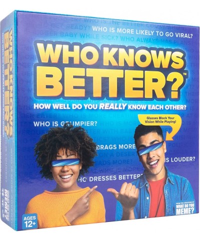 Who Knows Better? – The Party Game of Superlatives Where You Test How Well You Know Your Friends Family $31.76 Card Games