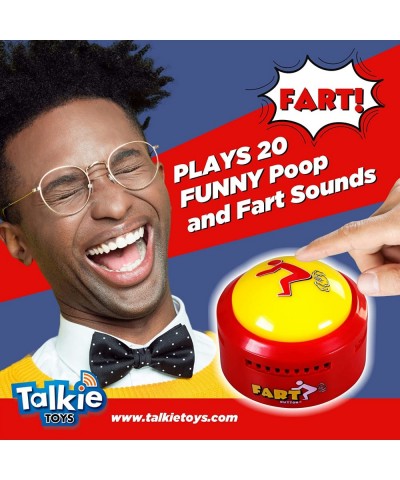 Fart Button - Plays 20 Funny Poop and Fart Sounds - Flashes and Lights Up - Hilarious Prank Joke and Gag Toy $25.65 Gags & Pr...