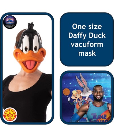 Unisex Warner Bros. Space Jam Daffy Duck Plastic Half-Mask One Size $38.56 Kids' Dress-Up Accessories