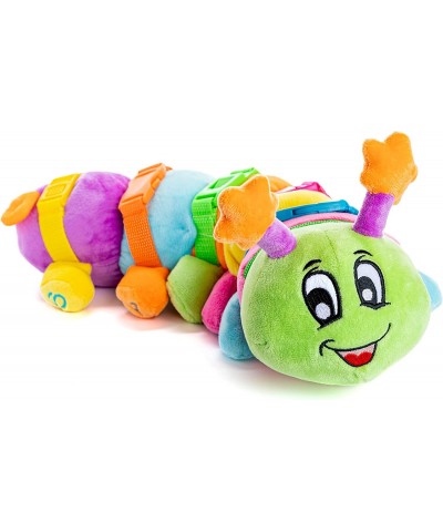 Bentley Caterpillar - Travel with Toddler Must Have Activity Toy - Fine Motor Skill Development - Counting and Color Recognit...