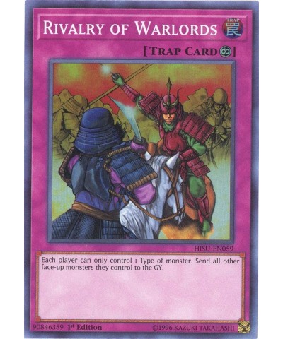 Singles - Rivalry of Warlords - HISU-EN059 - Super Rare - 1st Edition - Hidden Summoners $13.04 Card Games