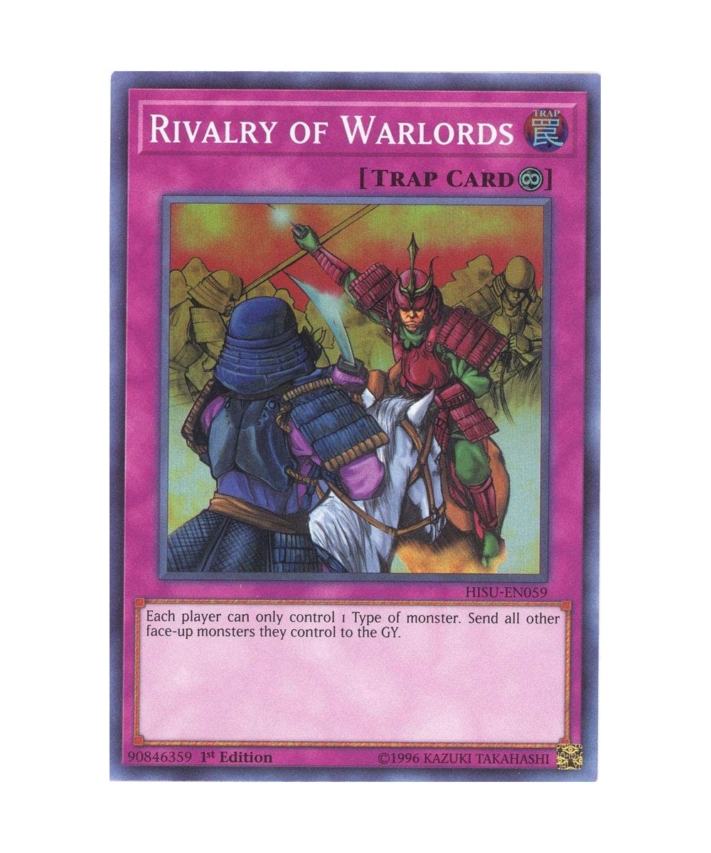 Singles - Rivalry of Warlords - HISU-EN059 - Super Rare - 1st Edition - Hidden Summoners $13.04 Card Games