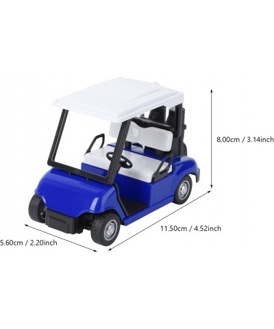 Golf Cart Model Diecast 1: 20 Scale Pull Back Action Cart Miniature Figurine Ornament for Kids Toy Home Office Decor $24.55 K...