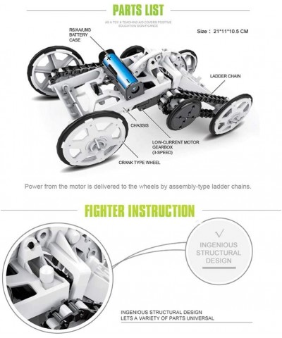 STEM Kits for Kids 4WD Climbing Vehicle STEM Projects for Kids Ages 8-12 | Electronics Circuits Engineering and Science Exper...