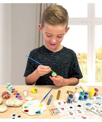 Rock Painting Kit for Kids - Arts and Crafts Gifts for Girls and Boys Ages 8 9 10 11 12 Years Old Tween and Teen $17.82 Craft...