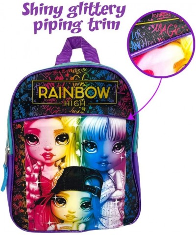 Rainbow High Dolls Mini Backpack Purse for Girls & Toddlers - 11 Inch $25.67 Plush Purses