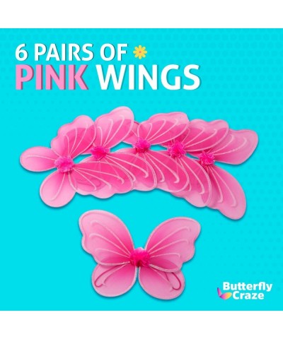 Girls' Fairy Angel or Butterfly Wings – Costumes and Dress Up For Kids Aged 2 to 12 – Pack of 6 $49.74 Kids' Costumes