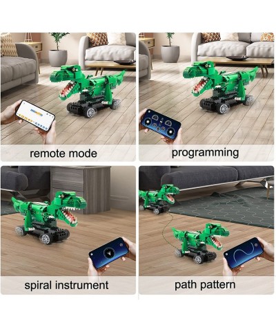 Dinosaur Building Blocks Toys for Boys Kids 8-12 Year Old Jurassic Dragon Remote Control Building Set with APP Control STEM E...