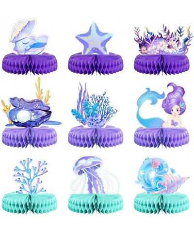 9 PCS Princess Party Centerpieces 3D Paper Honeycomb Table Decorations for Girls Theme Birthday Party Baby Shower $17.21 Kids...