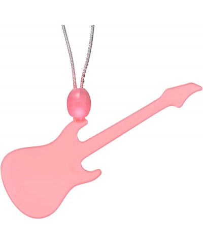 Red LED Glowing Guitar Light Up Necklaces $21.09 Kids' Dress-Up Accessories