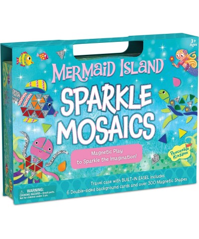 Mermaid Island Sparkle Mosaics Magnet Design Mosaic $42.94 Craft Kits