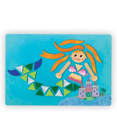 Mermaid Island Sparkle Mosaics Magnet Design Mosaic $42.94 Craft Kits