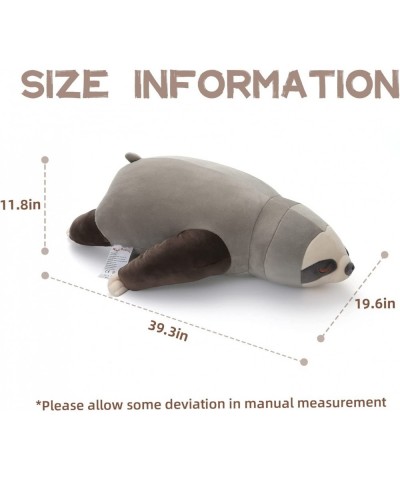 Sloth Giant Jumbo Stuffed Animals 39.7In/3.4ft Large Soft Plush Toy Body Pillow with Cute Face for Kids Kawaii Big Plushies f...