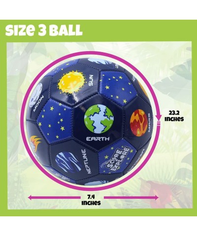 Children's Youth Learning & Development Toy Soccer Balls Size 3 - Educational Toy for Kids Ideal Gift Active Move and Crawl B...