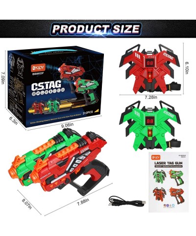 Rechargeable Laser Tag Set Laser Tag Guns with Vest Lazer Tag Game for Boys Age 8-12 and Adults Birthday Toy for Teenager Kid...