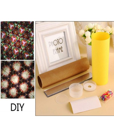 3 Sets DIY Kaleidoscope Making Kit for Children's Day Gift Baby Kids Toys Gifts Party Favors Kaleidoscope Toy Educational Sci...