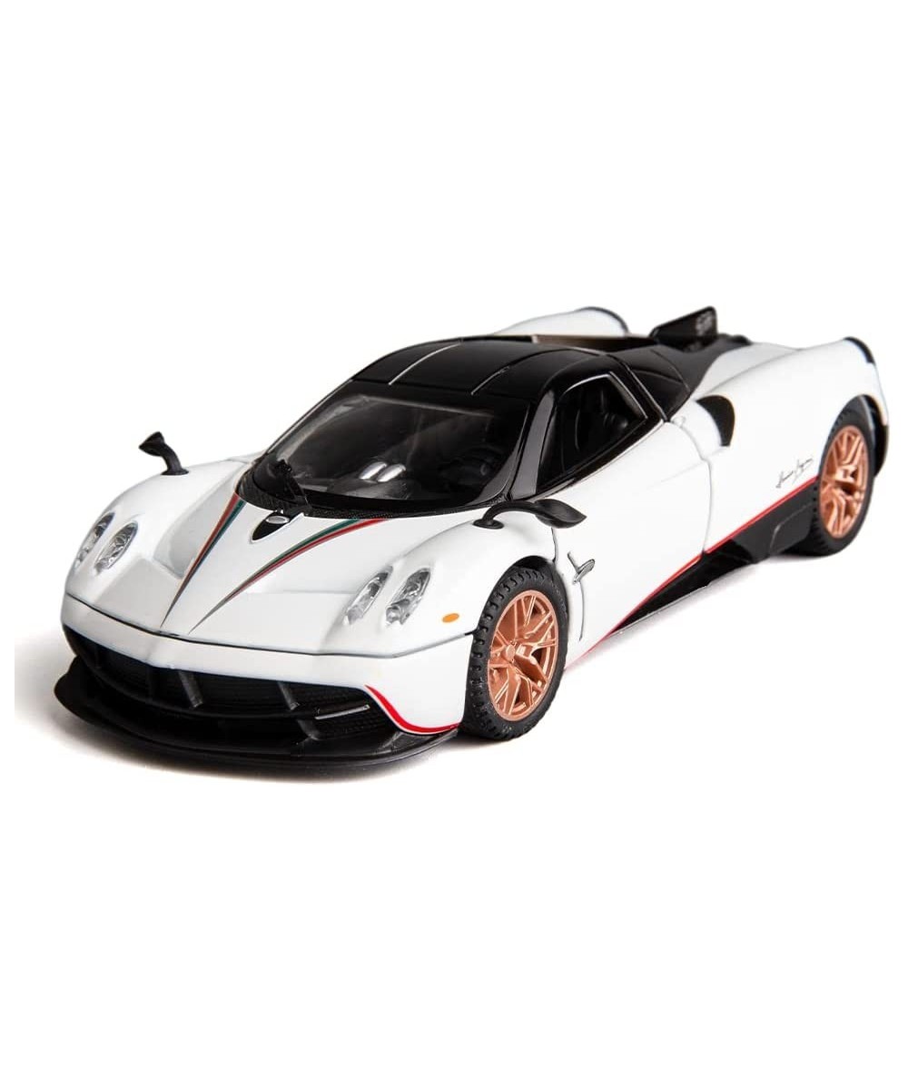 1/32 Pagani Huayra Dinastia Toy Car Alloy Diecast Model Car Collectible Pull Back with Light and Sound Toy Vehicle for Boys K...