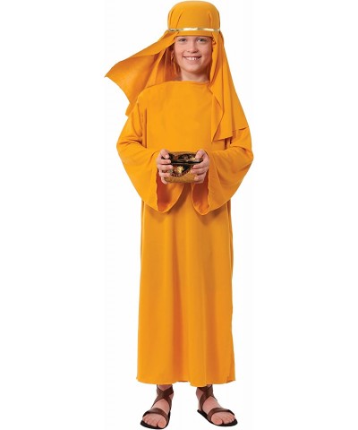 Biblical Times Shepherd Gold Costume Robe Child Large - Large One Color $51.88 Kids' Costumes