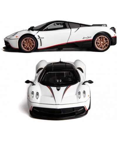 1/32 Pagani Huayra Dinastia Toy Car Alloy Diecast Model Car Collectible Pull Back with Light and Sound Toy Vehicle for Boys K...