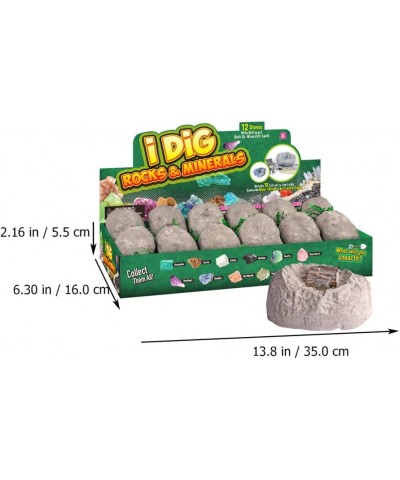 1 Set Gemstone Dig Kits Gem Excavation Kits Gems Digging Kit for Kids Mineralogy Geology Science Gift $31.32 Educational Scie...