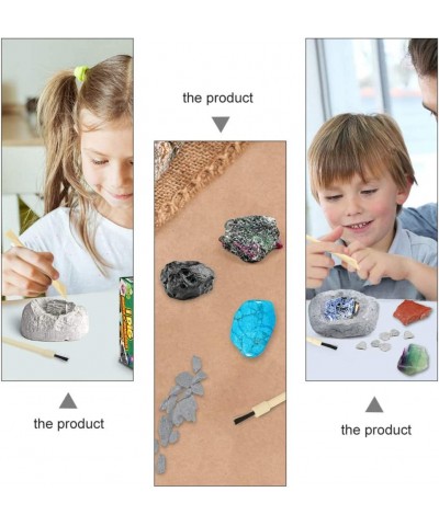 1 Set Gemstone Dig Kits Gem Excavation Kits Gems Digging Kit for Kids Mineralogy Geology Science Gift $31.32 Educational Scie...