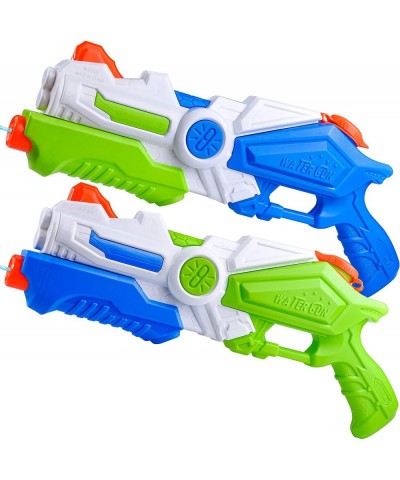 2 Pack Large Water Guns Toy Super Water Soaker Blaster Squirt Guns for Kids Summer Swimming Pool Beach Sand Outdoor Water Act...