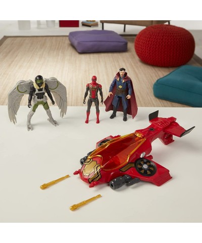 Marvel Spider-Man: Spider Escape Jet with 3 Action Figures in 6-Inch Scale Including and Marvel's Vulture 4 Projectiles Ages ...