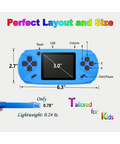 16 Bit Handheld Games for Kids Adults 3.0'' Large Screen Preloaded 100 HD Classic Retro Video Games USB Rechargeable Seniors ...